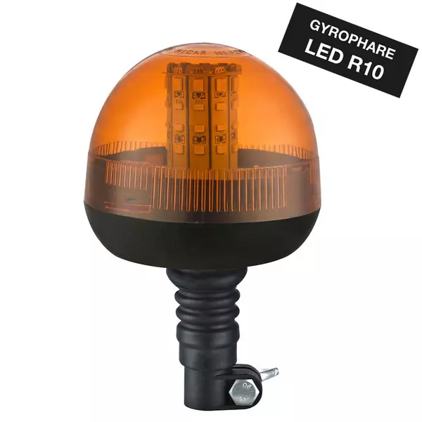 Gyrophare LED jaune 10-30 V, sur hampe, Accessoires