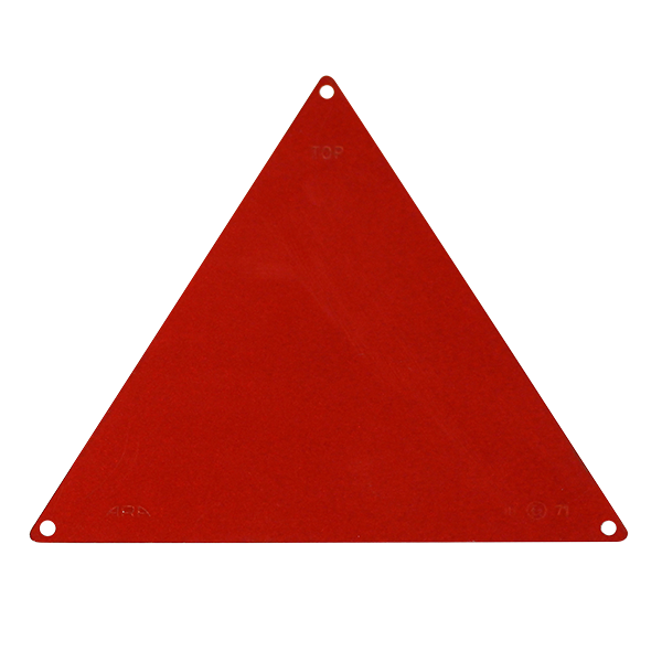 Catadioptre triangulaire rouge, réflecteur, catadioptre triangulaire pour  remorque-990001768
