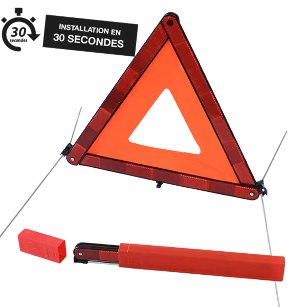 Triangle de signalisation pliant TRIO / Sécurité sur les chantiers /  Produits - Kern AG - Für Verkehrssicherheit