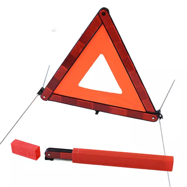 KDKDA Triangle de signalisation 2 pièces Avertissement sur la Route Triangle  de sécurité routière Panneaux de signalisation de sécurité : :  Auto et Moto