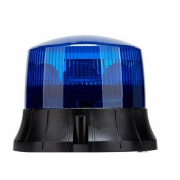 Gyrophare LED R65 BLEU base magnetique allume cigare