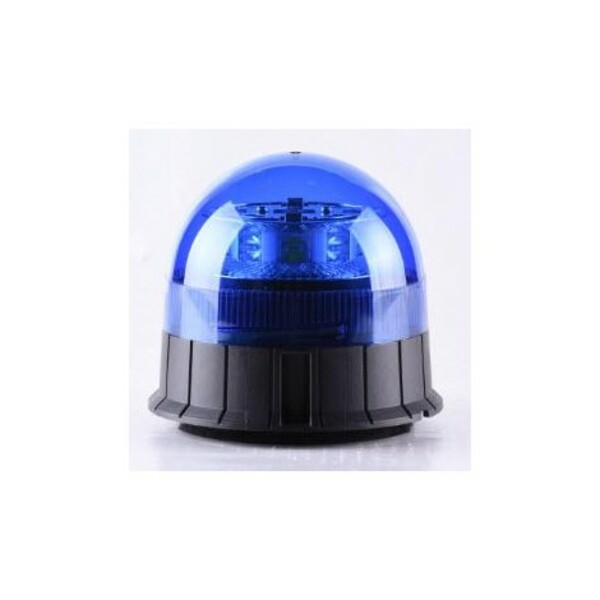 Gyrophare LED R65 BLEU fixation ISO 3 points