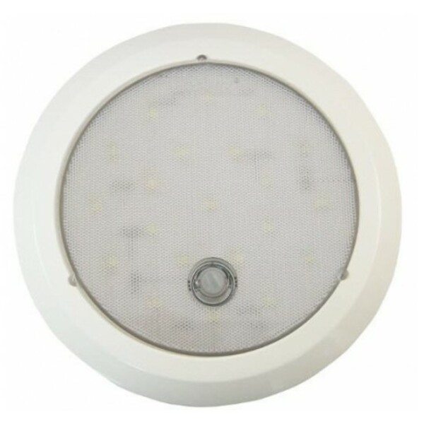 Plafonnier LED Rond 1300lm à detection de présence 12/24V