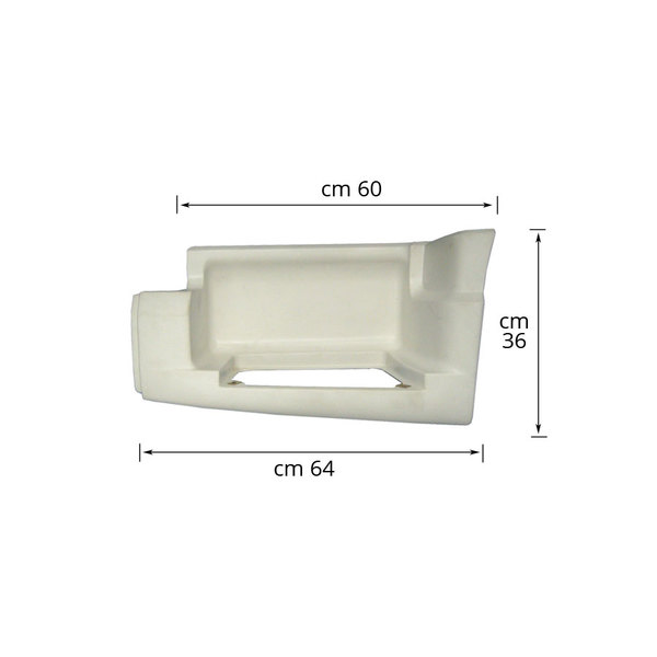 Marchepied inférieur gauche pour Daf LF EURO 6 PX7