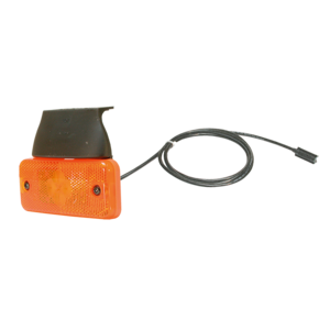 Feux de gabarit 12 volts : Latéral orange avec presse-étoupe