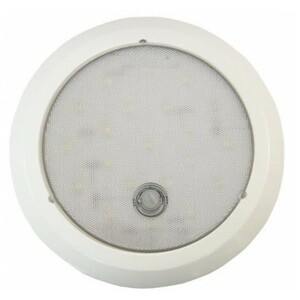 Plafonnier LED Rond 1300lm à detection de présence 12/24V